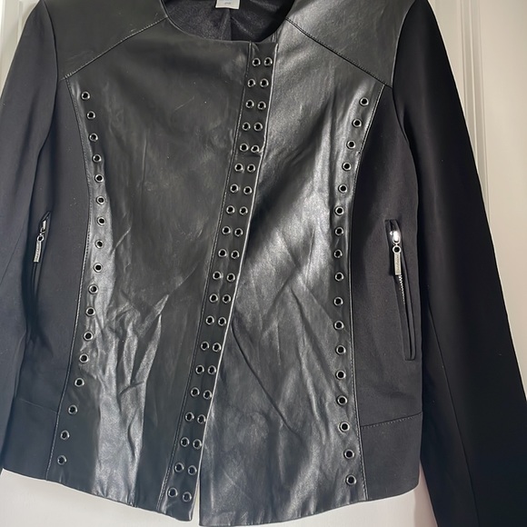 Petite faux leather jacket - Picture 5 of 6